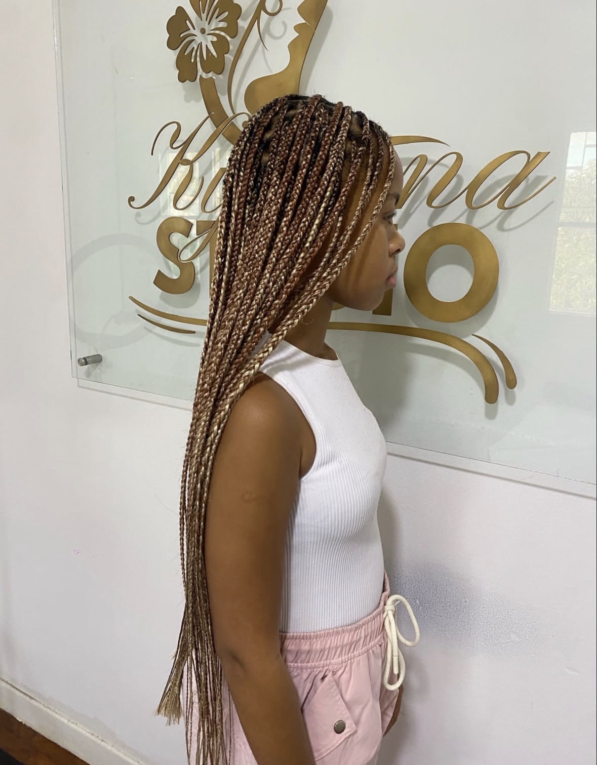 Knotless braids loiras